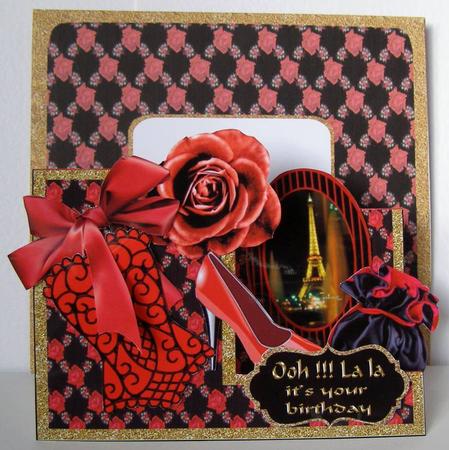 Red Corset Side Stepper Kit by Margaret McCartney