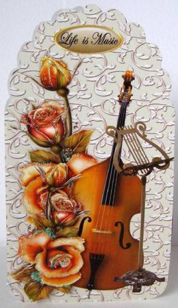 Life is Music with Roses by Margaret McCartney