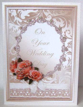 On Your Wedding Day Roses Step by Step Decoupage by Margaret McCartney