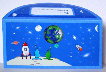 Money Wallet - Space by Margaret McCartney