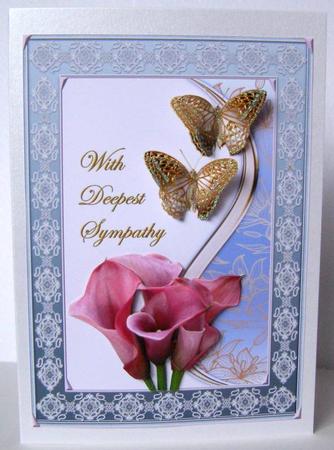Sympathy Callas and Butterflies by Margaret McCartney