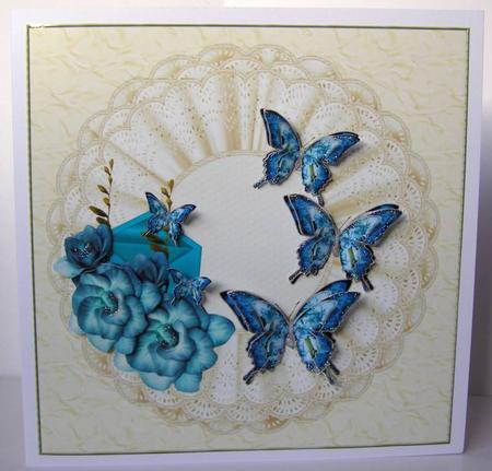 Symphony in Bleu and Cream by Margaret McCartney