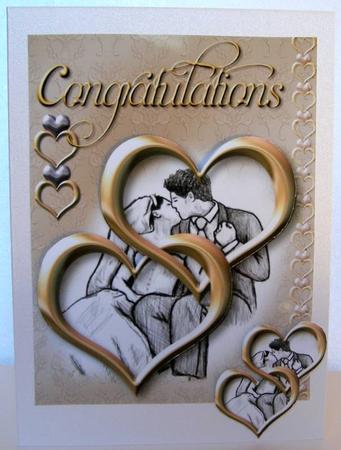 Wedding Sketch by Margaret McCartney
