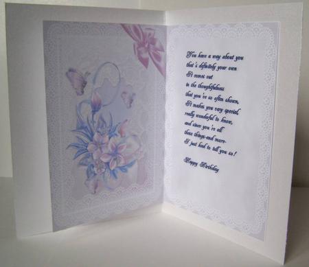 7x5 Flower Insert by Margaret McCartney