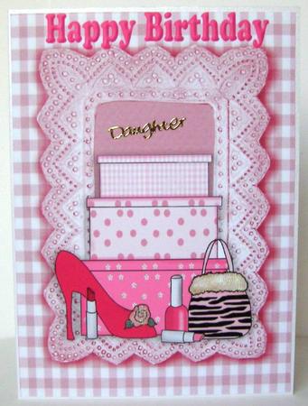 Lots of Girlie Things Shoes, Handbags A4 by Margaret McCartney