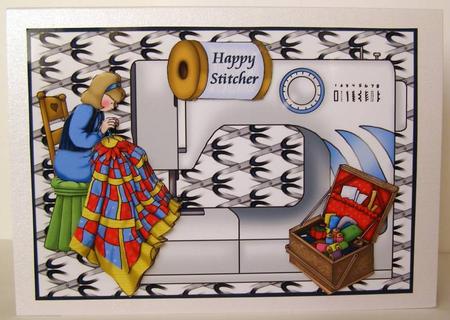 Happy Stitcher by Margaret McCartney