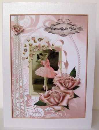 Vintage Ballerina Dream by Margaret McCartney