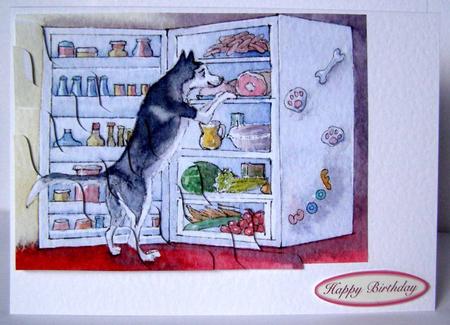What Do I Fancy for Supper Tonight? Wavy Corner Stacker by Margaret McCartney