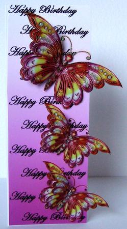 Buterfly Birthday2 by Margaret McCartney