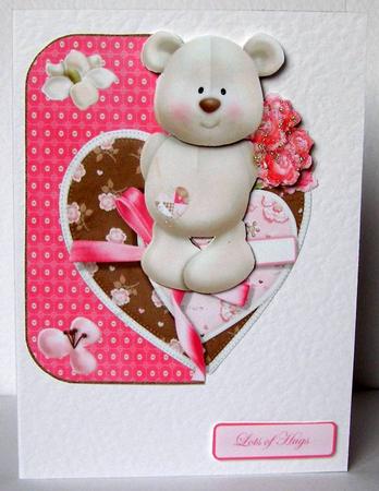 Hugs, Flowers and Beary Good Wishes by Margaret McCartney