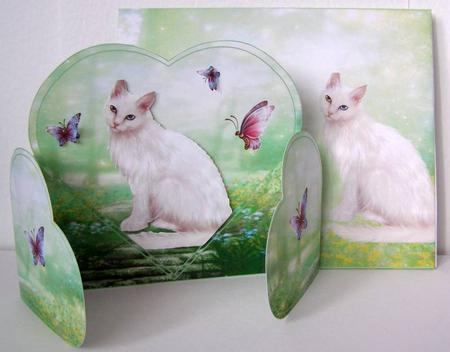 Jules Heart Fold Card Kit by Margaret McCartney