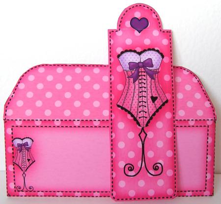 Oh La La! Bookmark Card N Envelope by Margaret McCartney