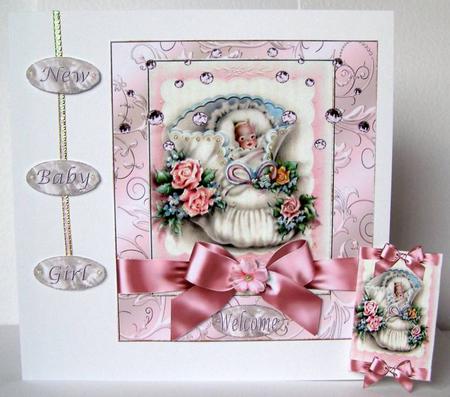 Welcome New Baby Girl by Margaret McCartney