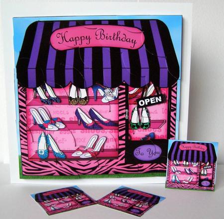 8 x 8 Little Shoe Shop Scalloped Corner Kit by Margaret McCartney