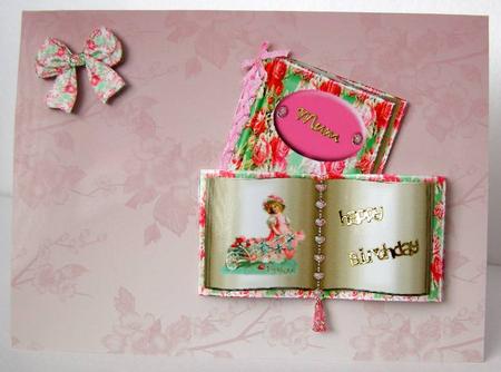 Pink Passion Decoupage Sheet #pp1c by Margaret McCartney