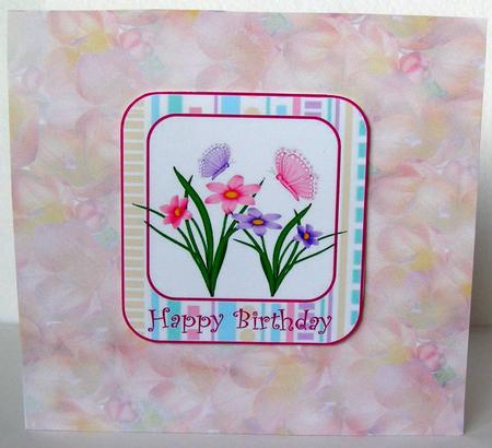 Male and Female Birthday Toppers by Margaret McCartney