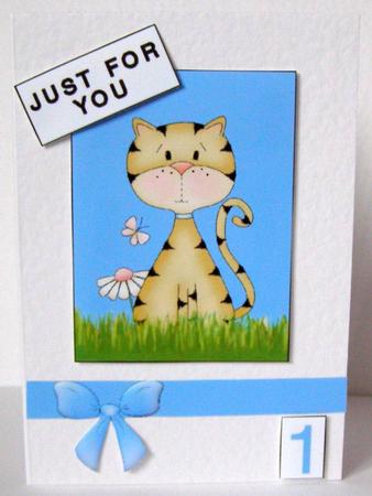 Yellow Cat in a Grass by Margaret McCartney