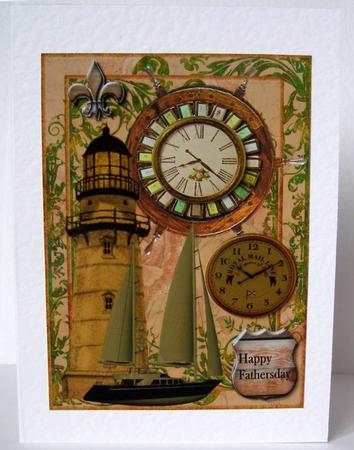 Vintage Bon Voyage/happy Reteriment -  by Margaret McCartney