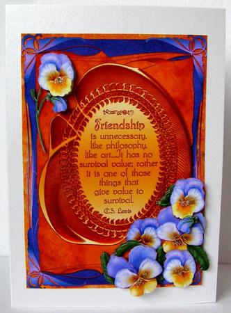 Friendship Gives Value A5 Step by Step by Margaret McCartney