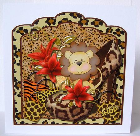 Wild Thing Double Scallop-top for 8x8 by Margaret McCartney