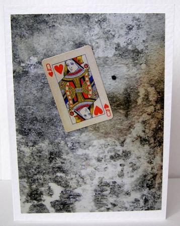 Textured Old Walls Cement Mould Grunge Backing Paper by Margaret McCartney