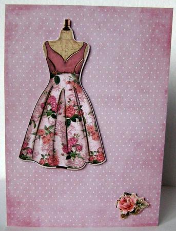 Pink Spotty Paper by Margaret McCartney
