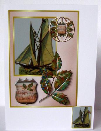 Quick Card Male Vintage by Margaret McCartney