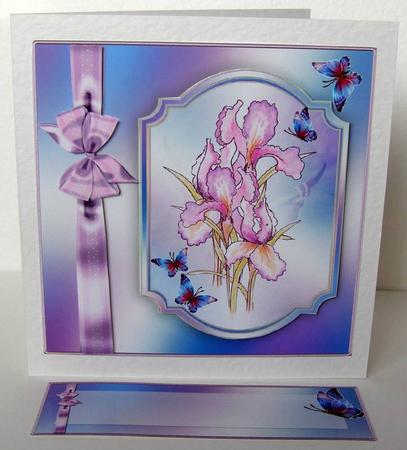Butterfly Dawn Easel Panels/topper by Margaret McCartney