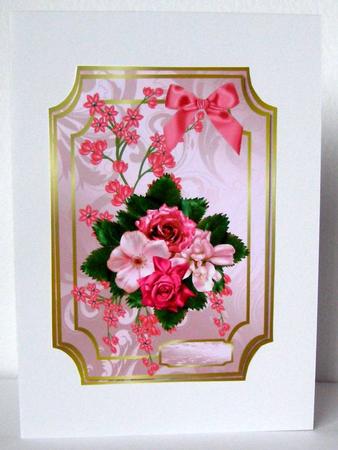 Pink Flowers by Margaret McCartney