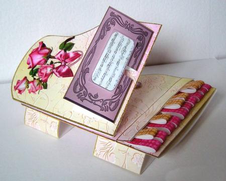 Summer Roses Grand Piano Card Kit by Margaret McCartney