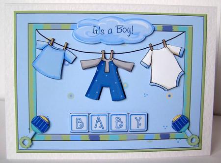 Washing Day Baby Boy by Margaret McCartney