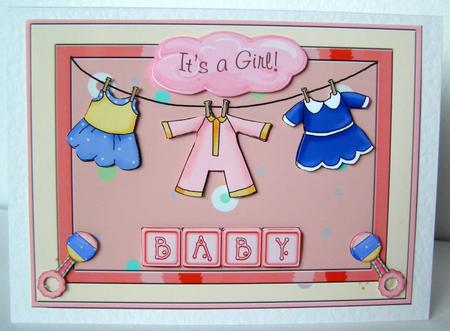 Washing Day Baby Girl by Margaret McCartney