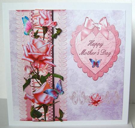 Cameo Rose Quick Card by Margaret McCartney
