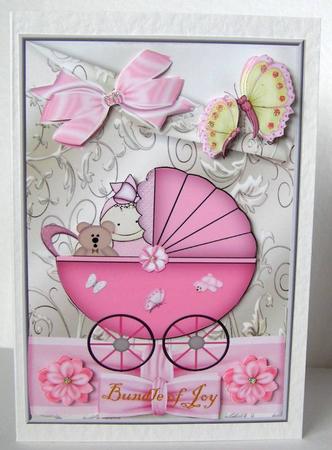 Cute New Baby Girl by Margaret McCartney