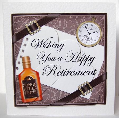 Retirement Fan Pyramage Topper by Margaret McCartney
