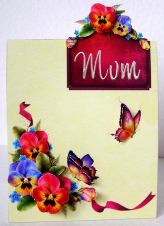 Mum Pansy's Over the Edge Sheet by Margaret McCartney