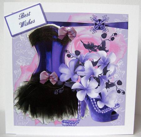 Something Feminine 8x8 Topper by Margaret McCartney