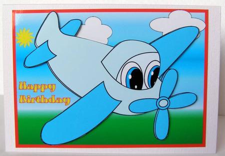 Blue Aeroplane by Margaret McCartney