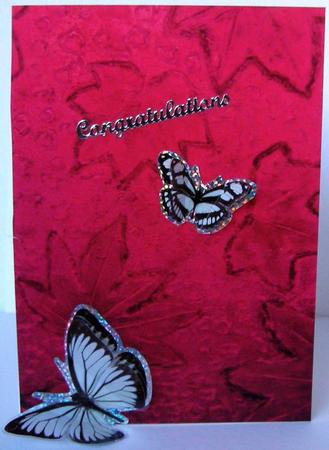Embossed Leaves Background 9 by Margaret McCartney