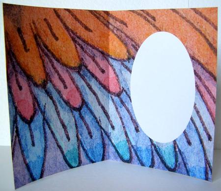 Angel Wing Insert by Margaret McCartney