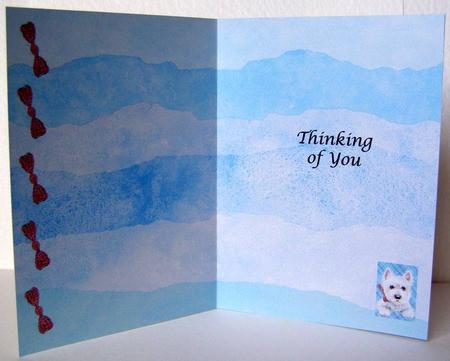 Our Family Thinking of Inserts 5 by 7 by Margaret McCartney