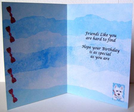 Our Family Westies Spec Friends Inserts 7 by 5 by Margaret McCartney