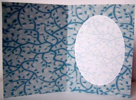 Vintage Leaf Insert by Margaret McCartney