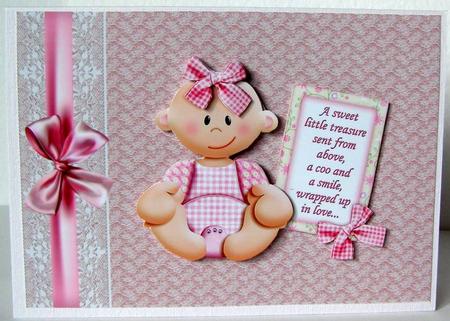 Baby Girl Lace by Margaret McCartney