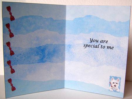 Our Families Westies You're Special Insert 5 by 7 by Margaret McCartney
