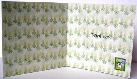 Otter Moments 5 by 7 Card Insert by Margaret McCartney
