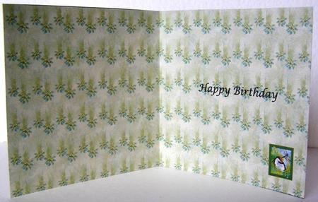Otter Moments 6 by 6 Inserts Happy Birthday by Margaret McCartney