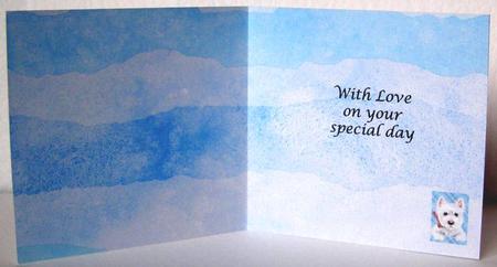 Our Family Westies with Love Insert 6 by 6 by Margaret McCartney