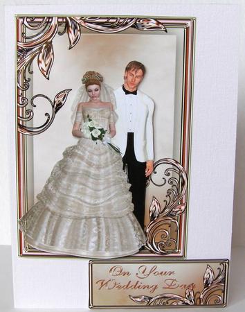 Wedding Day Card by Margaret McCartney