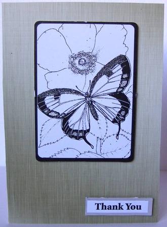 'metallic Linen Embossed' Backing Paper by Margaret McCartney